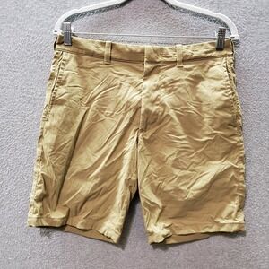 J Crew Men Shorts 31 Khaki Chino Slash Pockets Preppy Golf